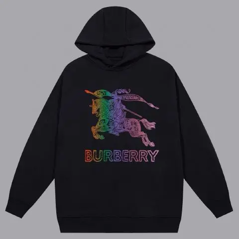 Burberry Hoodie Pure Cotton Replica for Men