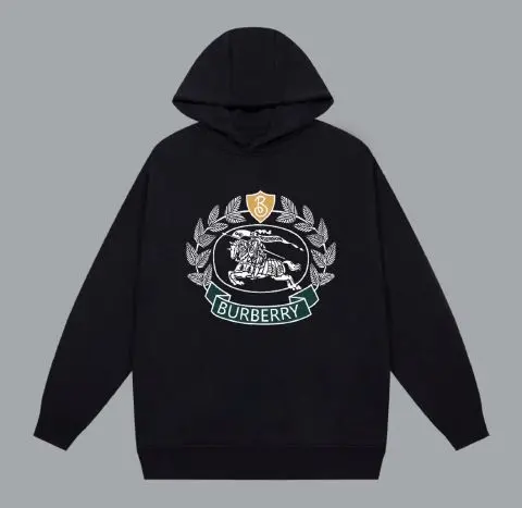 Digital direct spraying Burberry Replica Hoodie for Men