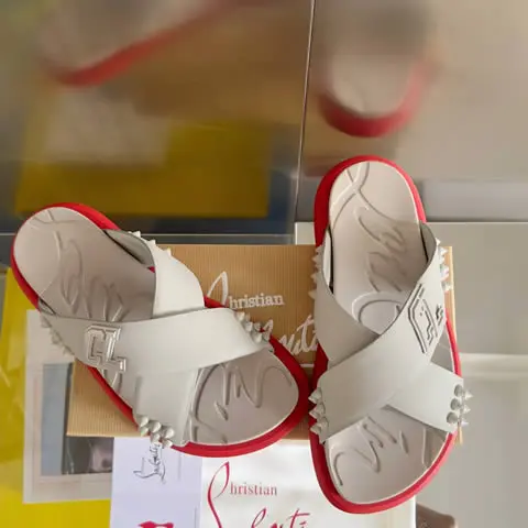 High Quality Replica Christian Lorbortin Slippers for Men