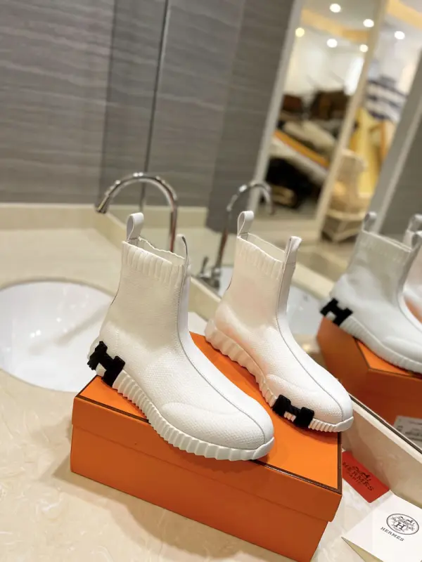 High Quality Replica Hermes High Sneakers for Men