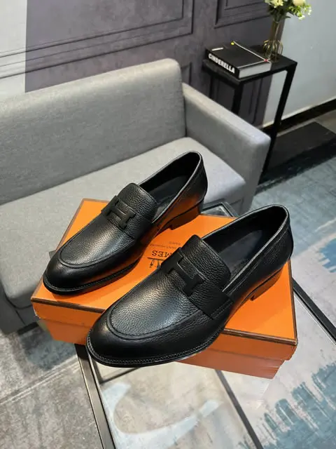 High Quality Replica Hermes Leather Shoes for men