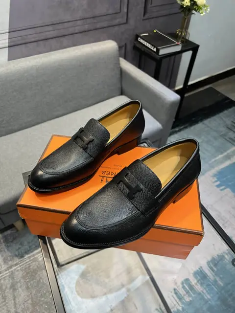 High Quality Replica Hermes Leather Shoes for men