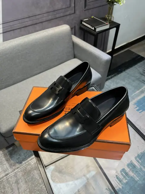 High Quality Replica Hermes Leather Shoes for men