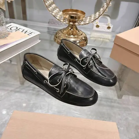 High Quality Replica Miu Miu Leather Shoes for Women