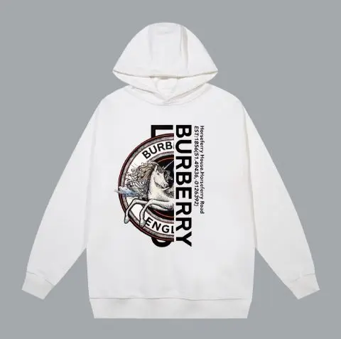 Pure Cotton Burberry Original thread Replica Hoodie for Men