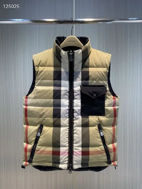 Reversed Replica Burberry Down Vest For Men